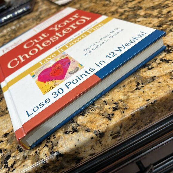 Readers Digest Cut Your Cholesterol Exclusive Live It Down Plan Hardcover Book - Picture 6 of 8